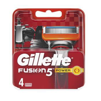 Gillette Fusion Power "5"  NN 4ks | Holící čepelky a náhrady - Pánské